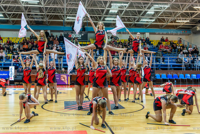 Słupsk , Hala Gryfia. Mecz koszykówki Grupa Sierleccy...