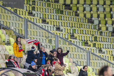 Mecz kobiecej reprezentacji Polski w piłce nożnej...