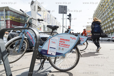 Gdynia. Mevo - rower elektryczny do wynajęcia.24.04.2019...