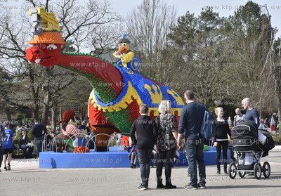 Legoland w Billund, Dania. 8.04.2018 Fot. Maciej Kosycarz...