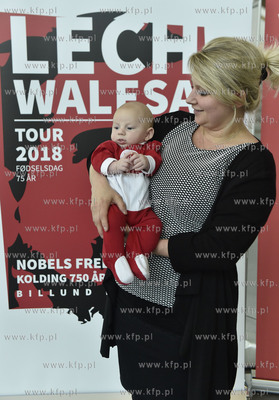 Wizyta prezydenta Lecha Wałęsy w Danii. Spotkanie...