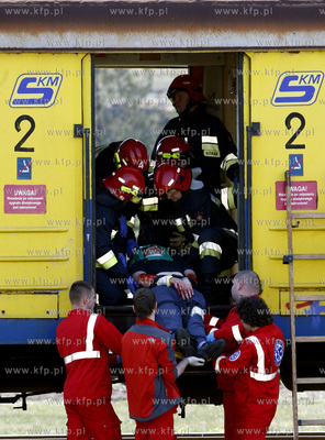 Gdynia. Zaklad taboru Szybkiej Kolei Miejskiej. Akcja...