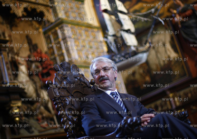 Gdansk. Dwor Artusa. Uroczysta sesja Rady Miasta ,...