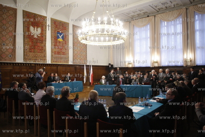 Sopot. Uroczysta sesja Rady Miasta. Zaprzysiezenie...