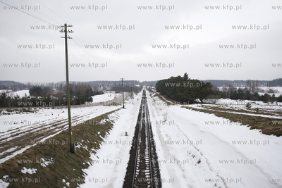 Rebiechowo. Saperzy przygotowujacy teren pod budowe...