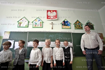 Gdansk. Szkola podstawowa nr 50. Zakonczenie roku szkolanego...