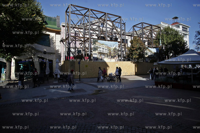 Sopot. Przebudowa bylego kina Polonia.
08.10.2012
fot....