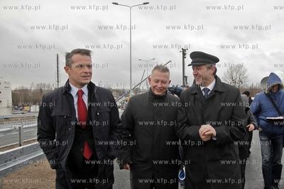 Uroczyste otwarcie polaczenia drog krajowych: Trasa...