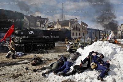 Inscenizacja bitwy o Sopot na terenach zamknietego...