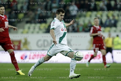 Gdansk. PGE Arena. Mecz o mistrzostwo Ekstraklasy Lechia...