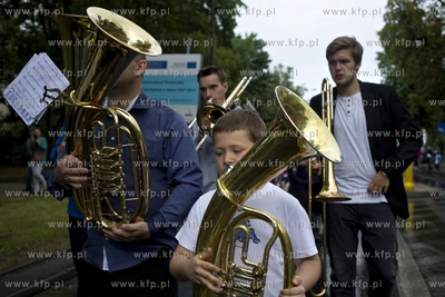 Gdańsk Wrzeszcz. Święto ul. Jaśkowa Dolina. Nz....
