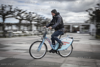 Sopot. Start Systemu Roweru Metropolitalnego MEVO.
26.03.2019
fot....