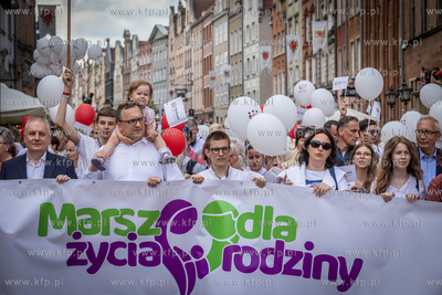 Gdańsk. XI Marsz Dla Życia i Rodziny.
18.06.2023
fot....