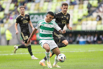 Ekstraklasa. Lechia Gdańsk - Radomiak Radom. Nz. Camilo...