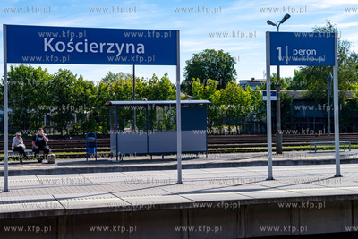 Dworzec PKP w Kościerzynie. 06.07.2024 fot. Paweł...