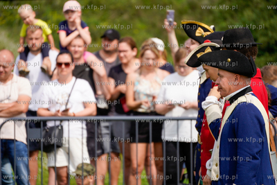 Góra Gradowa. Hewelianum. Musztra i pokaz artyleryjski...