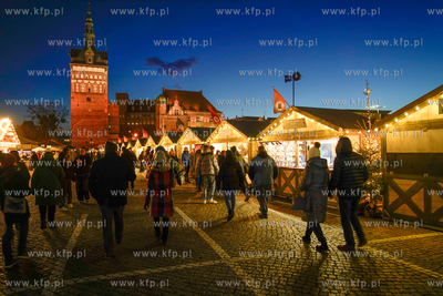 Jarmark Bożonarodzeniowy w Gdańsku. 22.11.2024 fot....