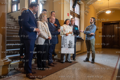 Konferencja radnych Wszystko dla Gdańska i Hanny Kosycarz,...