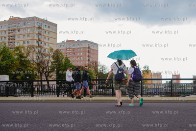 Udostępnienie Mostu Stągiewnego dla pieszych przed...