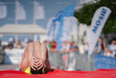 Sopot. 36. Tyczka na molo. Skoki pań. 24.06.2023 fot....