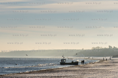 Zimowy Sopot. 05.12.2023 / fot. Anna Rezulak / KFP