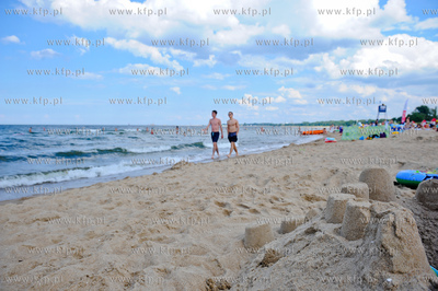 Gdansk. Plaza w Brzeznie. 19.07.2011 fot. Mateusz Ochocki...