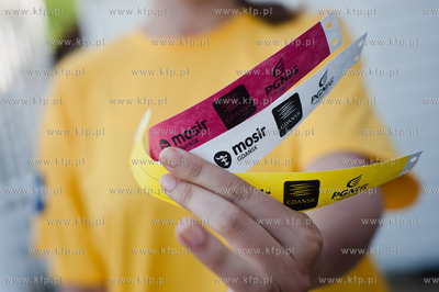 Gdansk. Wakacyjny, sloneczny dzien na plazy w Brzeznie.
Nz...