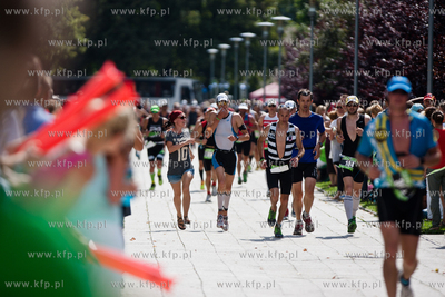 Zawody Herbalife Triathlon Gdynia 2013.
Nz zawodnicy...