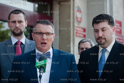 Gdansk. Konferencja prasowa przedstawicieli Kongresu...