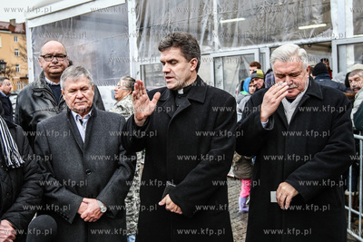 Gdansk. Targ Weglowy. XXIII Wigilia dla ubogich, samotnych...