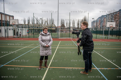 Gdansk. Nowy Port. Kandydaci do Rady Dzielnicy zwiazani...