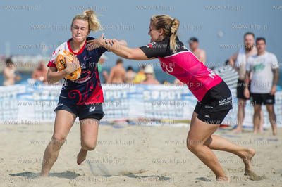 Plaza w Sopocie. Mistrzostwa Polski w rugby na plazy...