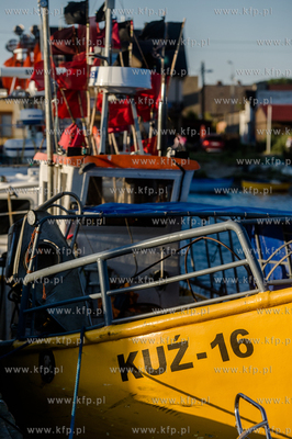 Port rybacki w Kuznicy. 19.08.2015 fot. Mateusz Ochocki...