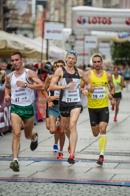 Gdańsk. Międzynarodowy Bieg św. Dominika. Bieg Elity...