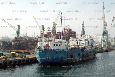 Statek Gazgana, ktora po bankructwie rosyjskiego armatora...