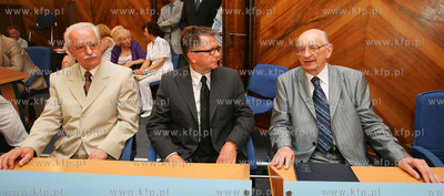 Szczecin .Nadanie tytulu Honorowego Obywatela Miasta...