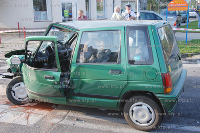 Rumia. Do groznego wypadku drogowego doszlo na skrzyzowaniu...