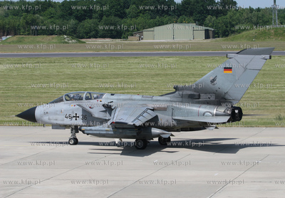 Laage, Niemcy. Z wizyta w bazie Luftwaffe  JG 73. Nz....