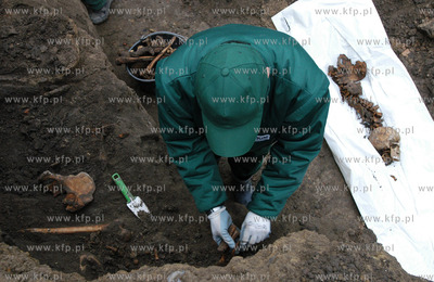 Malbork. W centrum Malborka, podczas budowy hotelu,...