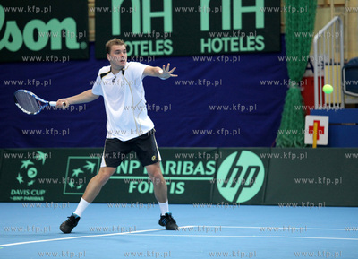 Sopot, turniej tenisowy DAVIS CUP by BNP PARIBAS. Nz...