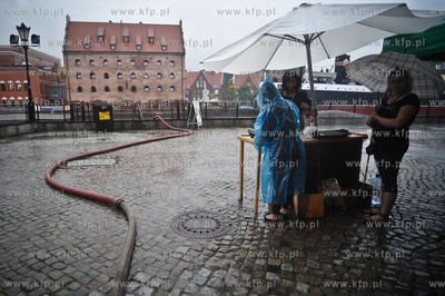 Nagla i intensywna ulawa, ktora przeszla nad Gdanskiem...