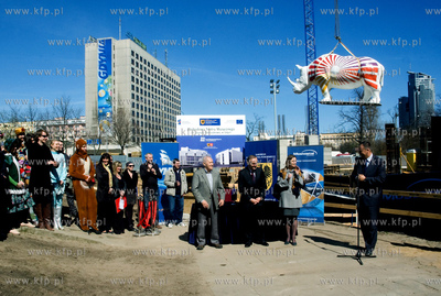 Uroczystosc podpisania i wmurowania aktu erekcyjnego...