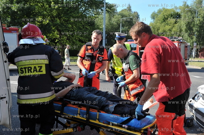 Sopot skrzyzowanie ulic Wejherowskiej i Obodrzycow....