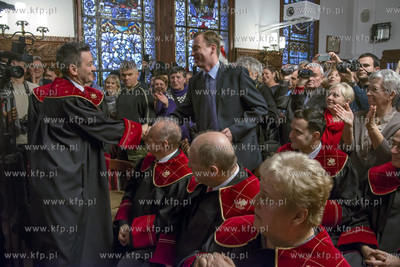 Zaprzysiezenie Roberta Biedronia na prezydenta Slupska.
06.12.2014
Fot....