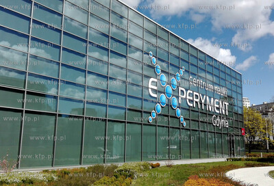 Gdynia. Centrum nauki Experyment w Pomorskim Parku...