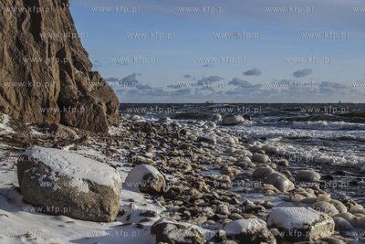 Gdynia. Klif w Orłowie. 27.02.2018 fot. Paweł Marcinko...