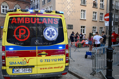 30. Bieg św. Dominika n/z bieg elity mężczyzn na...