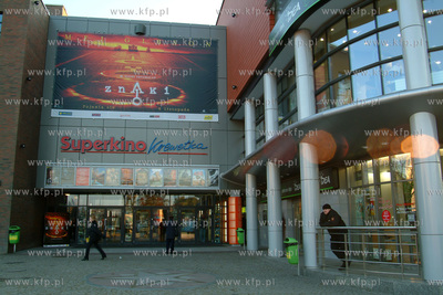 Kompleks kinowy w centrum Gdanska - Superkino Krewetka....