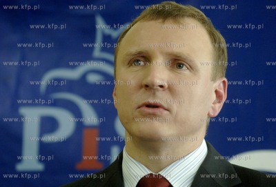 Konferencja prasowa Jacka Kurskiego, poswiecona dzialaniom...
