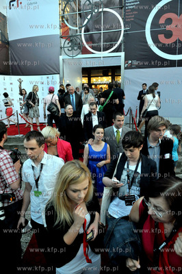 Gdynia. 36 Festiwal Polskich Filmow Fabularnych. Goscie...